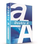 Double A Premium A4 Sheets, 80 GSM, 500 Sheets, 1 Ream (White)