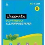 Classmate Multipurpose Paper Sheet Set, A4 Size, 75 GSM - 50 Sheets