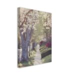 The White Flower Canvas