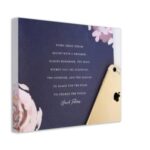 Harriet Tubman Quote Canvas