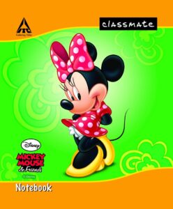 Classmate Notebook - Soft Cover, 172 Pages, Single Line - Pack of 12